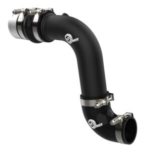 aFe 23-24 Ford F250/F350 Super Duty V8-6.7L BladeRunner 3 In. Aluminum Cold Charge Pipe- BLK