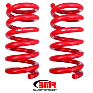 BMR 15-17 S550 Mustang Rear Handling Version Lowering Springs - Red
