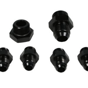 Aeromotive A4 Regulator Fitting Kit (for two (2) carbs) (4) AN-06/(1) AN-10/(1) AN-10 Plug)