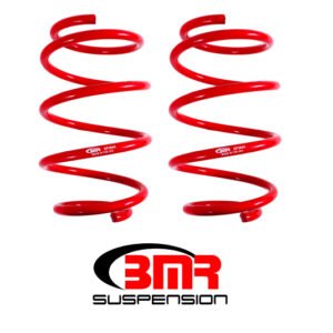 BMR 16-17 6th Gen Camaro Front Performance Version Lowering Springs - Red