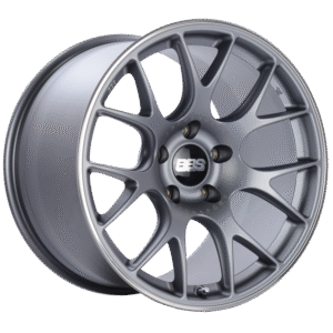 BBS CH-R 19x12 5x130 ET45 CB71.6 Satin Titanium Polished Rim Protector Wheel