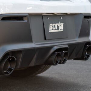 Borla 23-24 Toyota GR Corolla ATAK Cat Back System - Carbon Fiber & Black Anodized
