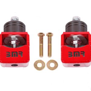 BMR Chevy SS and Pontiac G8 Motor Mount Kit (Solid Bushings) Red