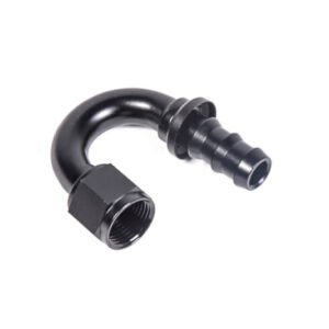 Radium Engineering 180 Degree 10AN Pushlok Hose End Fitting