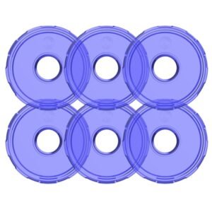 KC HiLiTES Cyclone V2 LED - Replacement Lens - Blue - 6-PK
