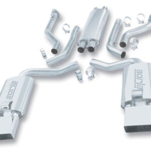 Borla 92-96 Chevrolet Corvette Hatchback/Conv 5.7L 8cyl 4/6 Spd Touring SS Catback Exhaust