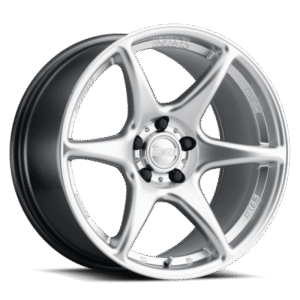 Kansei K11S Tandem 18x10.5in / 5x114.3 BP / 12mm Offset / 73.1mm Bore - Hyper Silver Wheel