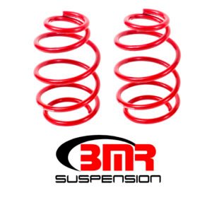 BMR 10-15 5th Gen Camaro V8 Front Lowering Springs - Red