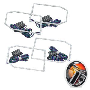 Oracle Chevrolet Silverado 14-15 Halo Kit Non-Projector Style - ColorSHIFT