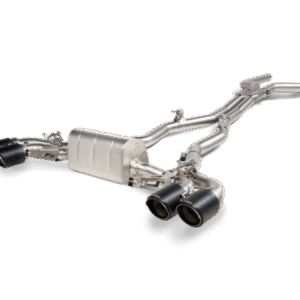 Akrapovic 2021 BMW M8/M8 Competition (F91/F92) Evolution Line Cat Back (Titanium) w/Carbon Tips