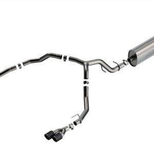 Borla 21-22 Chevrolet Tahoe 5.3L V8 2/4WD 4DR 3in/2.75in Touring Cat-Back Exhaust -Carbon Fiber Tips