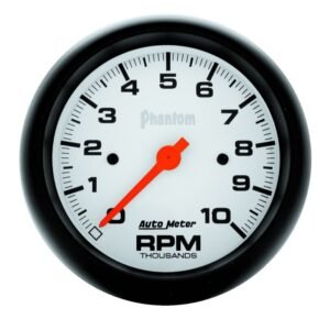 Autometer Phantom 3-3/8in 10000 PRM In-Dash Single Range Tachometer