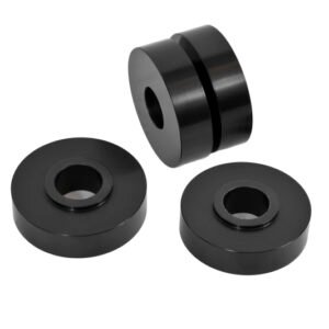 BMR 93-02 F-Body Motor Mount Solid Bushing Upgrade Kit - Black Anodized