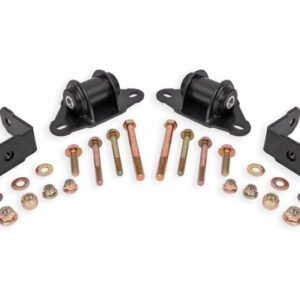 BMR 14-19 Chevrolet Corvette Transmission/Differential Mount - Black Hammertone