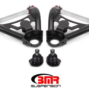 BMR 64-72 A-Body Upper Non-Adj. A-Arms w/ Stock Spindles (Polyurethane) - Black Hammertone