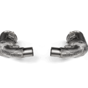 Akrapovic 20-21 Porsche 911 Turbo/Turbo S (992) Link Pipe Set w/Catalytic Converter (SS)