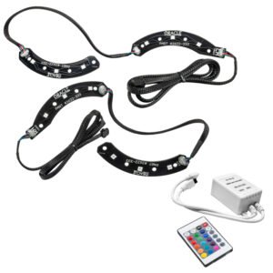 Oracle 14-15 Chevy Camaro RS Headlight DRL Upgrade Kit - ColorSHIFT w/ Simple Cntrl