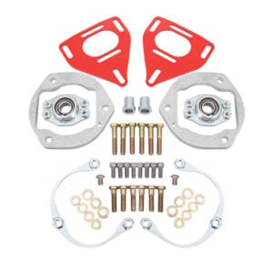 BMR 16-24 Chevy Camaro Caster Camber Plates - Red