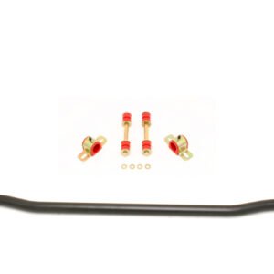 BMR 70-81 2nd Gen F-Body Front Solid 1.25in Sway Bar Kit w/ Bushings - Black Hammertone