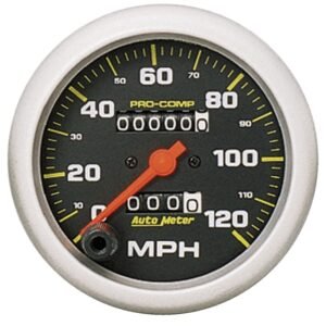 AutoMeter Gauge Speedometer 3-3/8in. 120MPH Mechanical Pro-Comp