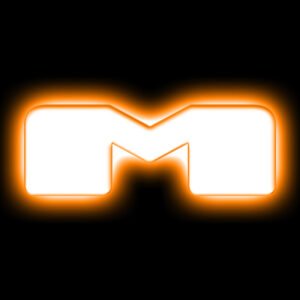 ORACLE Lighting Universal Illuminated LED Letter Badges - Matte Wht Surface Finish - M