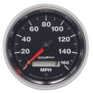 Autometer GS 3-3/8 inch 160 MPH In Dash Speedometer Gauge