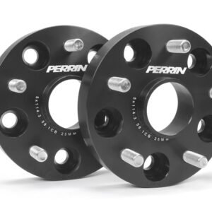 PERRIN Subaru 25mm Wheel Spacers 5x114.3 BP w/56mm Hub - Black