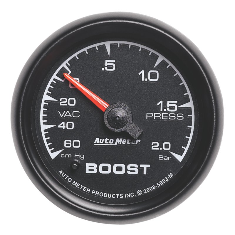 Autometer ES 52mm 60cm.Hg - 2.0 Bar Mechanical Boost/Vacuum Gauge