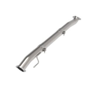 aFe Takeda 3in 304 Stainless Steel Mid-Pipe for 24-25 Kia K5 GT L4-2.5 (t)