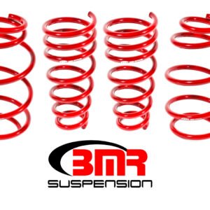 BMR 10-15 5th Gen Camaro V6 Lowering Spring Kit (Set Of 4) - Red