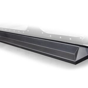 DV8 Offroad 07-18 Jeep Wrangler JK Plated Steel Rock Slider Steps - Matte Black (4 Door Only)