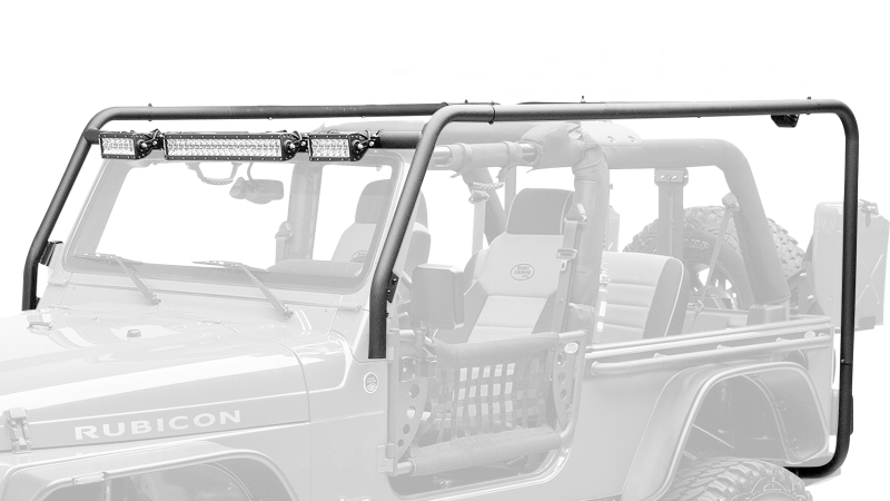Body Armor 4x4 07-18 Jeep Wrangler JK 2/4dr Roof Rack Front/Rear Frame Kit