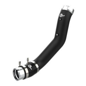 aFe 20-23 GM Diesel Trucks V8 6.6L L5P BladeRunner 3.5in Aluminum Cold Charge Pipe - Black