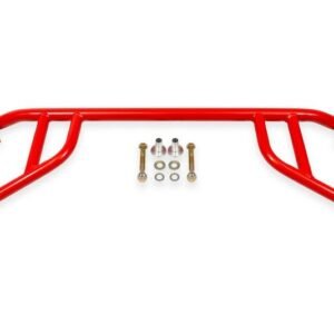 BMR 24-25 Ford Mustang S650 Chassis Brace Front Subframe 4-point - Red