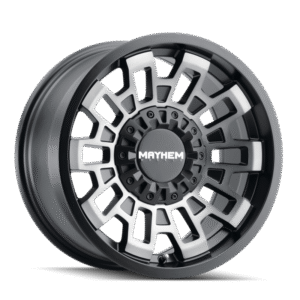 Mayhem 8113 Cortex 17x9 / 5x127 BP / -12mm Offset / 87.1mm Hub Matte Black w/ Dark Tint Wheel