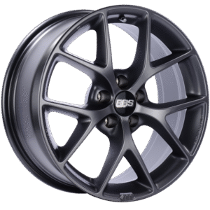BBS SR 18x8 5x112 ET21 CB66.5 Satin Grey Wheel