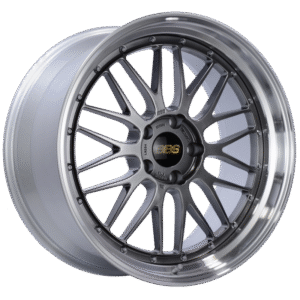 BBS LM 20x10 5x120 ET33 Diamond Black Center Diamond Cut Lip Wheel -82mm PFS/Clip Required