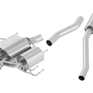 Borla 17-18 Honda Civic Type-R FK8 ATAK Cat-Back Exhaust w/ Ceramic Black Tips
