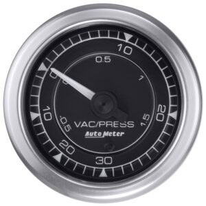 Autometer Chrono 2-1/16in 30INHG-30PSI Vaccum/Boost Gauge