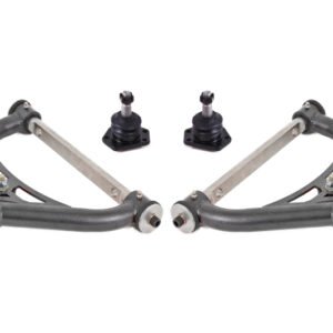 BMR 70-81 Chevrolet Camaro A-Arms Upper Non-Adjustable Delrin Std Ball Joint - Black Hammertone