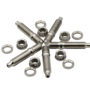 BLOX Racing Stainless Steel Exhaust Manifold Studs 5-Piece Set - M10x1.25 55mm