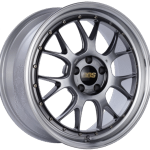 BBS LM-R 19x8.5 5x112 ET38 Diamond Black Center Diamond Cut Lip Wheel -82mm PFS/Clip Required