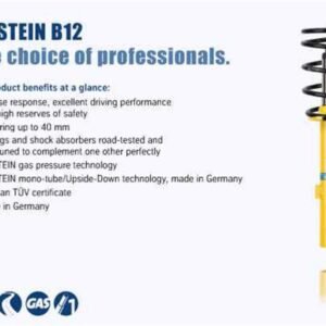 Bilstein B12 2010 Volkswagen Golf TDI Hatchback Front and Rear Suspension Kit