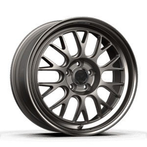 fifteen52 Holeshot RSR 18x8.5 5x108 42mm ET 63.4mm Center Bore Magnesium Grey w/ Gloss Lip