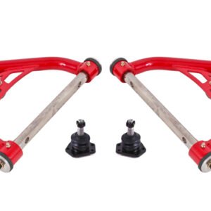 BMR 70-81 Chevrolet Camaro A-Arms Upper Non-Adjustable Delrin Std Ball Joint - Red