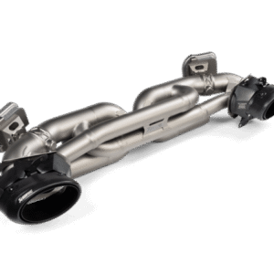 Akrapovic 20-21 Porsche 911 Turbo/Turbo S (992) Tail Pipe Set (Titanium) - Black