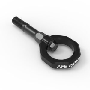 aFe Control Rear Tow Hook (Black)
