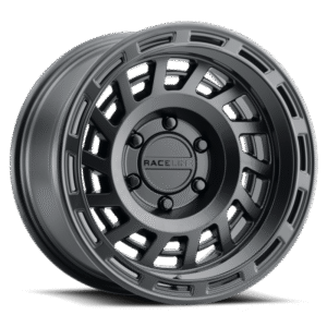 Raceline 957B Halo 17x9in / 6x135 BP / -12mm Offset / 87.1mm Bore - Satin Black Wheel
