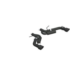 MBRP 16-19 Chevrolet Camaro SS Dual Rear Exit Axle Back w/ 4.5in OD Tips - BLK (Non NPP Models)