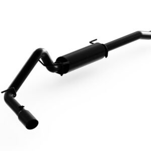 MBRP 2016 Toyota Tacoma 3.5L Cat Back Single Side Exit Black Exhaust System